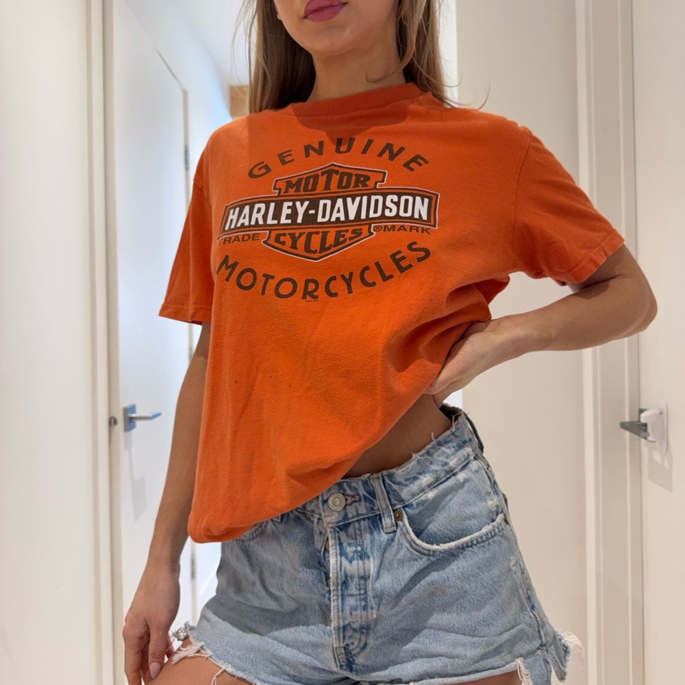Harley-Davidson Vibrant Orange Tee